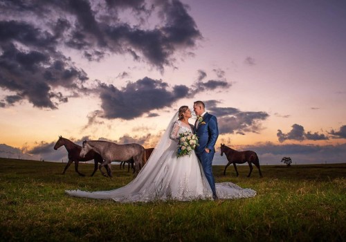Considere la hora del día para los lugares de fotografía de bodas